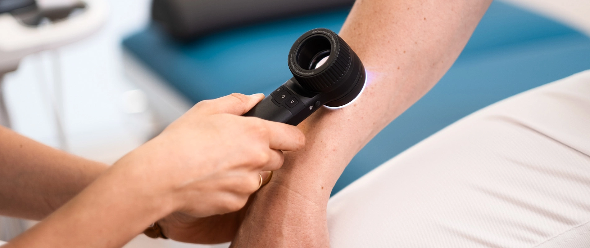 Hautscreening bei Patient