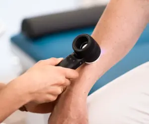 Hautscreening bei Patient